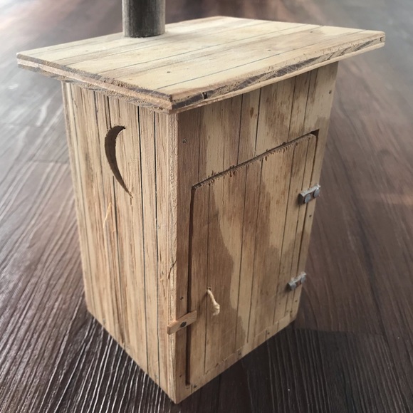 Other - Handmade wooden outhouse bathroom home decor